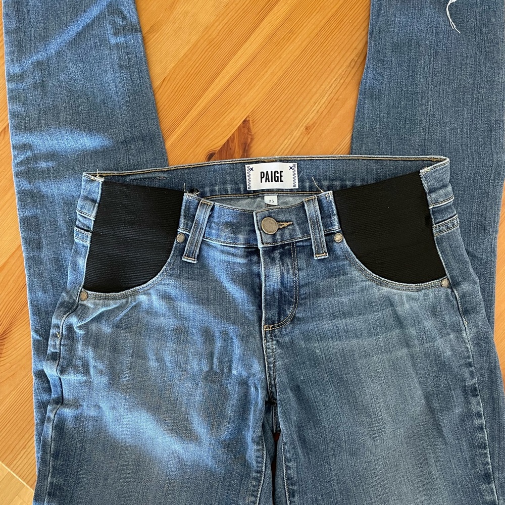 Paige Verdugo Skinny Maternity Jeans size 25